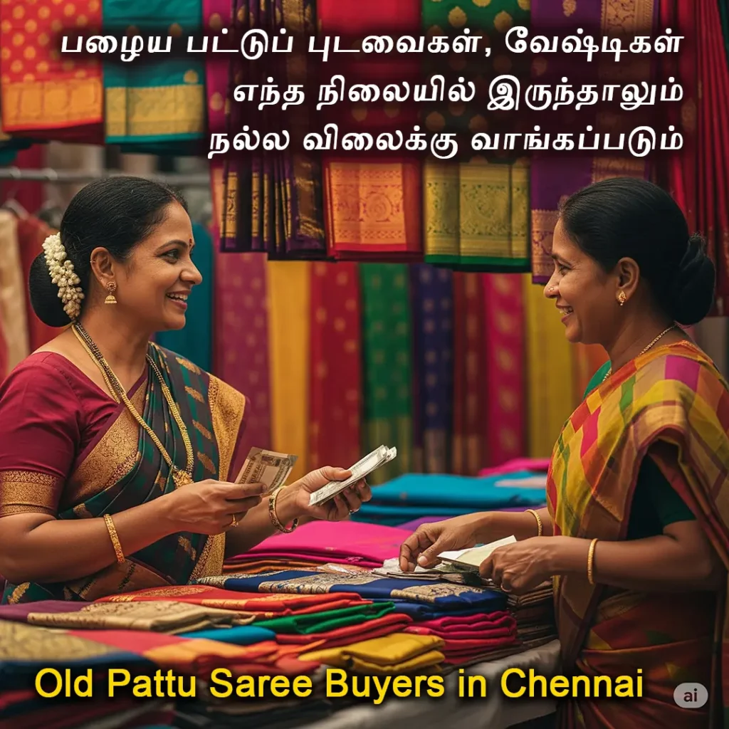 Old Pattu Sarees into Cash – Instantly